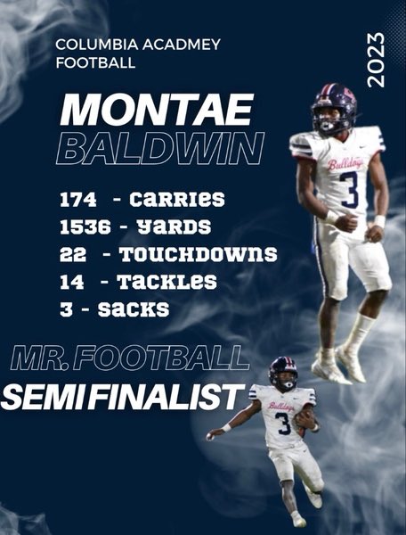 Montae Baldwin (@baldwinmontae) on Twitter photo I just want to say thanks to my O-Line and god i couldn’t do it without them!!!! <a href="/CADawgs/">CA Bulldog Football</a> <a href="/CSmithScout/">Chris Smith</a> <a href="/PipelineAth/">Pipeline Athletics</a> <a href="/Enrique__Davis/">Coach Enrique Davis</a> <a href="/CoachAnderson86/">Seth Anderson</a> <a href="/CoachMote34/">Allen Mote</a> I just want to say thanks to my O-Line and god i couldn’t do it without them!!!! <a href="/CADawgs/">CA Bulldog Football</a> <a href="/CSmithScout/">Chris Smith</a> <a href="/PipelineAth/">Pipeline Athletics</a> <a href="/Enrique__Davis/">Coach Enrique Davis</a> <a href="/CoachAnderson86/">Seth Anderson</a> <a href="/CoachMote34/">Allen Mote</a>