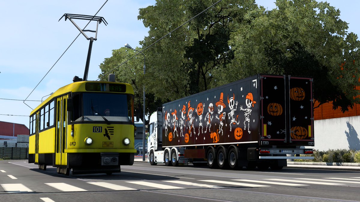 🇷🇴バカウ→🇧🇬プレヴェンへHalloweenTreatsを配送 #EuroTruckSimulator2 #CruisingTheBalkans