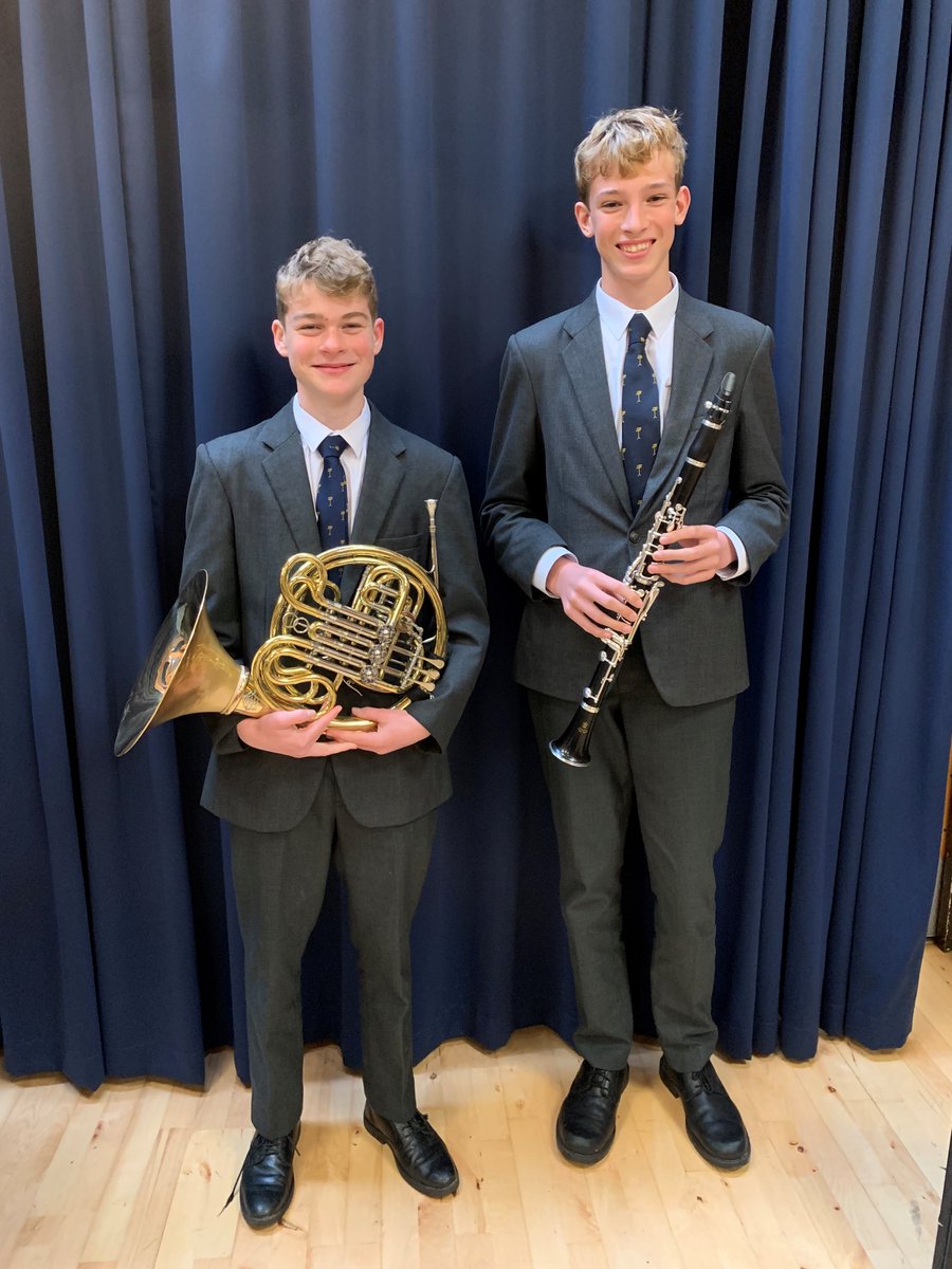 Divisions musicians selected for National Youth Concert Band.