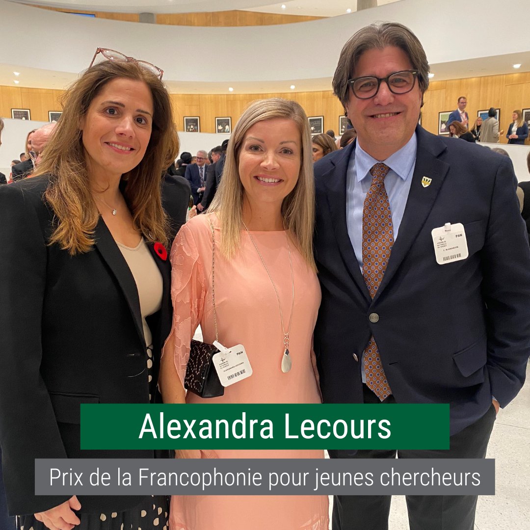 ReseauUQ's tweet image. 👏 Félicitations à la professeure @UQTR Alexandra Lecours pour le Prix de la Francophonie pour jeunes chercheurs @auf_org
➡️reseau.uquebec.ca/fr/a-propos/sa…
#SMFS #SMFS2023 #vieillissement #EDI #inclusion #réadaptation #scienceshumaines #sciencessociales #scienceenfrancais #francophonie