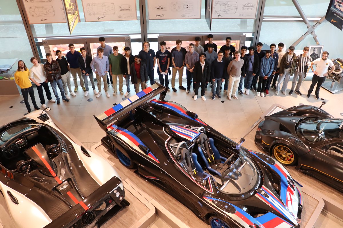 Design, Engineering &amp; Technology trip to the automotive factories of Bologna!