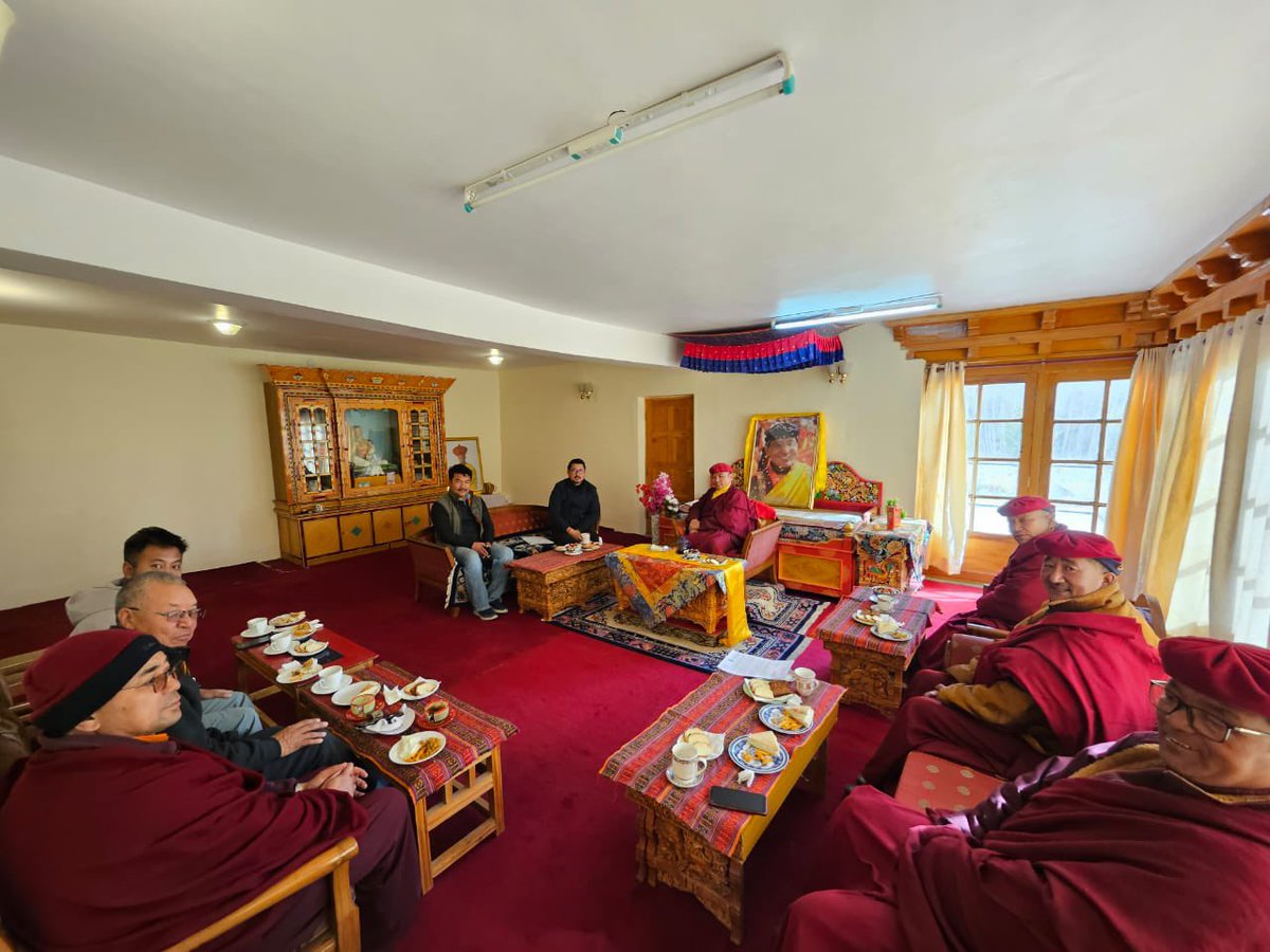CEC <a href="/tashi_gyalson/">Tashi Gyalson</a> held a meeting with His Eminence, <a href="/thuksey/">Drukpa Thuksey Rinpoche</a> Rinpoche to discuss plans for the establishment of a statue in the vicinity of Leh town of spiritual master Lama Staktsang Raspa, the patronage of the then King Singay Namgyal of Ladakh. 

<a href="/thinles_ladakh/">Thinles Nurboo मोदी का परिवार!</a> <a href="/MCL_leh/">Municipal Committee Leh</a>