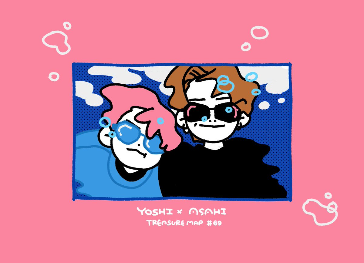 0o__k761's tweet image. 🫧🐯🤖

#YOSHI #ASAHI 
#TREASUREMAP 
#TREASUREfanart