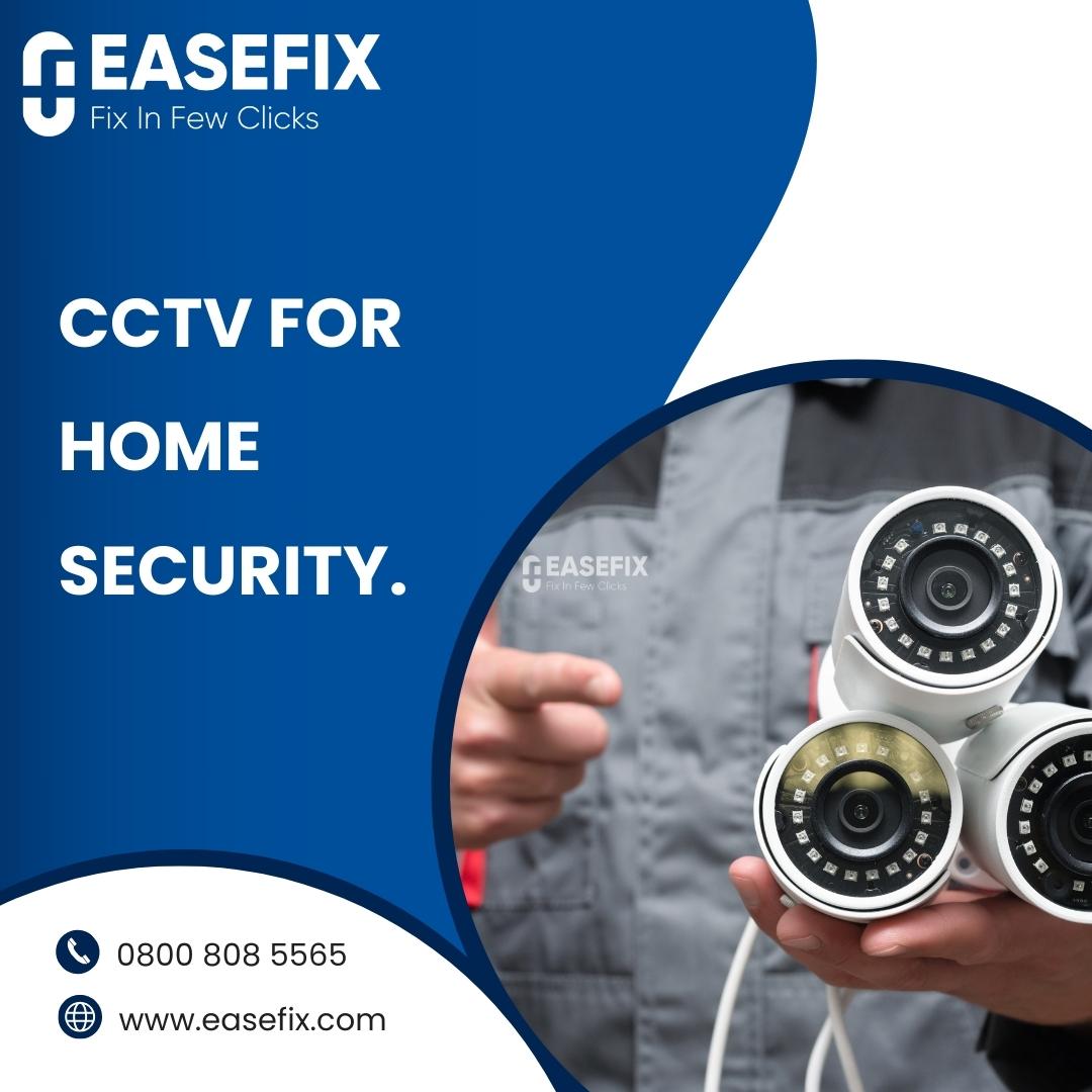 CCTV For Home Security: Safeguard your home with the latest technology! Trust EaseFix for top-notch security solutions. 🏡🔒 #CCTVSecurity #HomeProtection #EaseFixSafety #SmartSecurity #PeaceOfMind