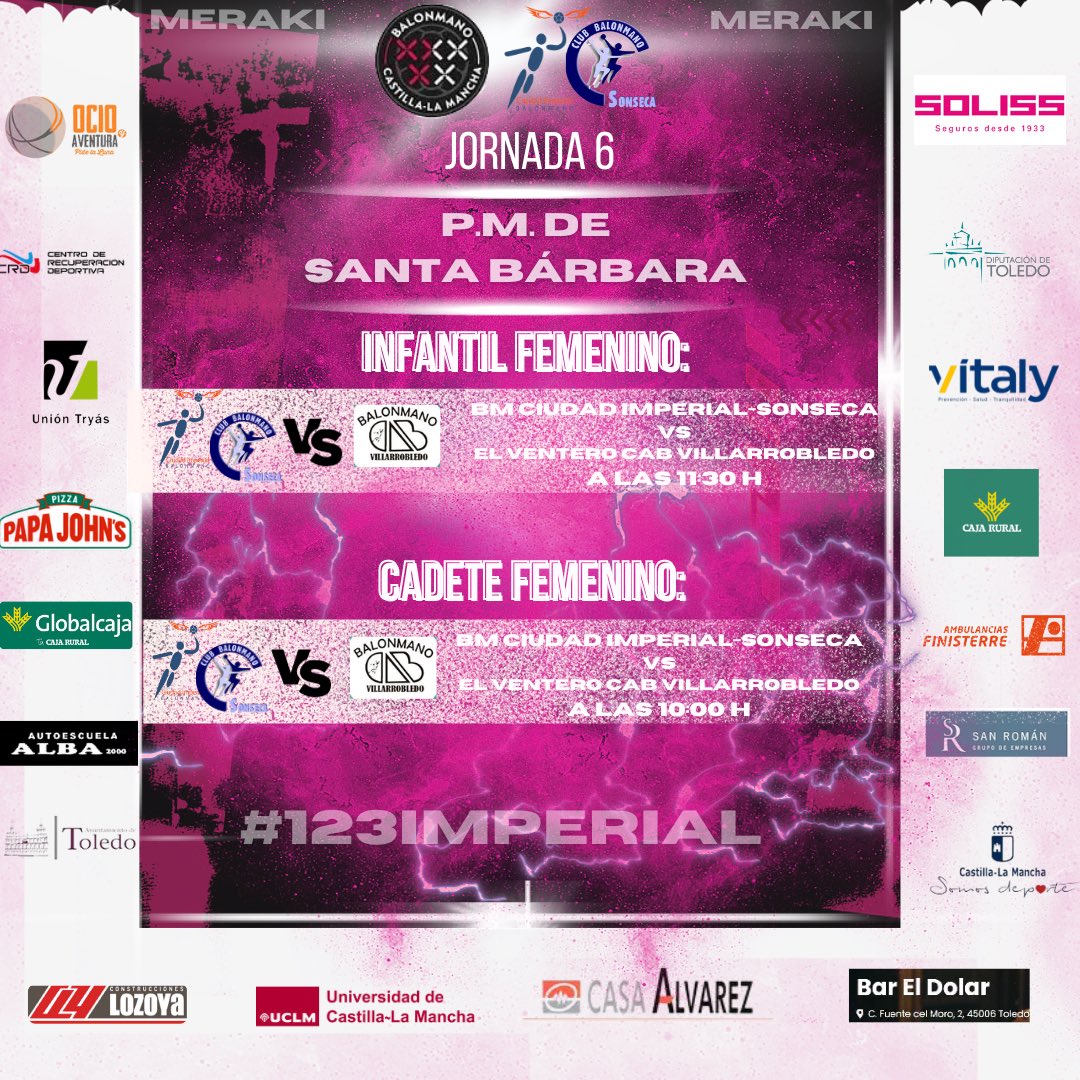 BMCImperial's tweet photo. ➡️ Nuestro Cadete e Infantil Femenino reciben en casa el sábado al @CABvdo 🙌

A las 10:00 h y 11:30 h tenemos partidos en el P.M. De Santa Barbara 🟢

#Meraki #123Imperial https://t.co/34H6g7fvzv
