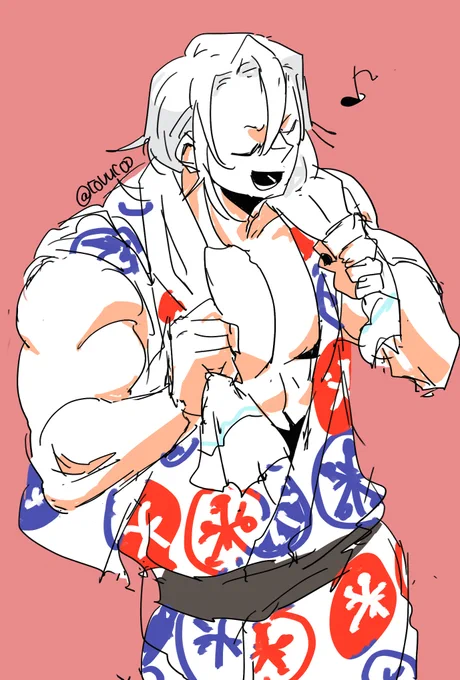 やっと描けた 谷間の服