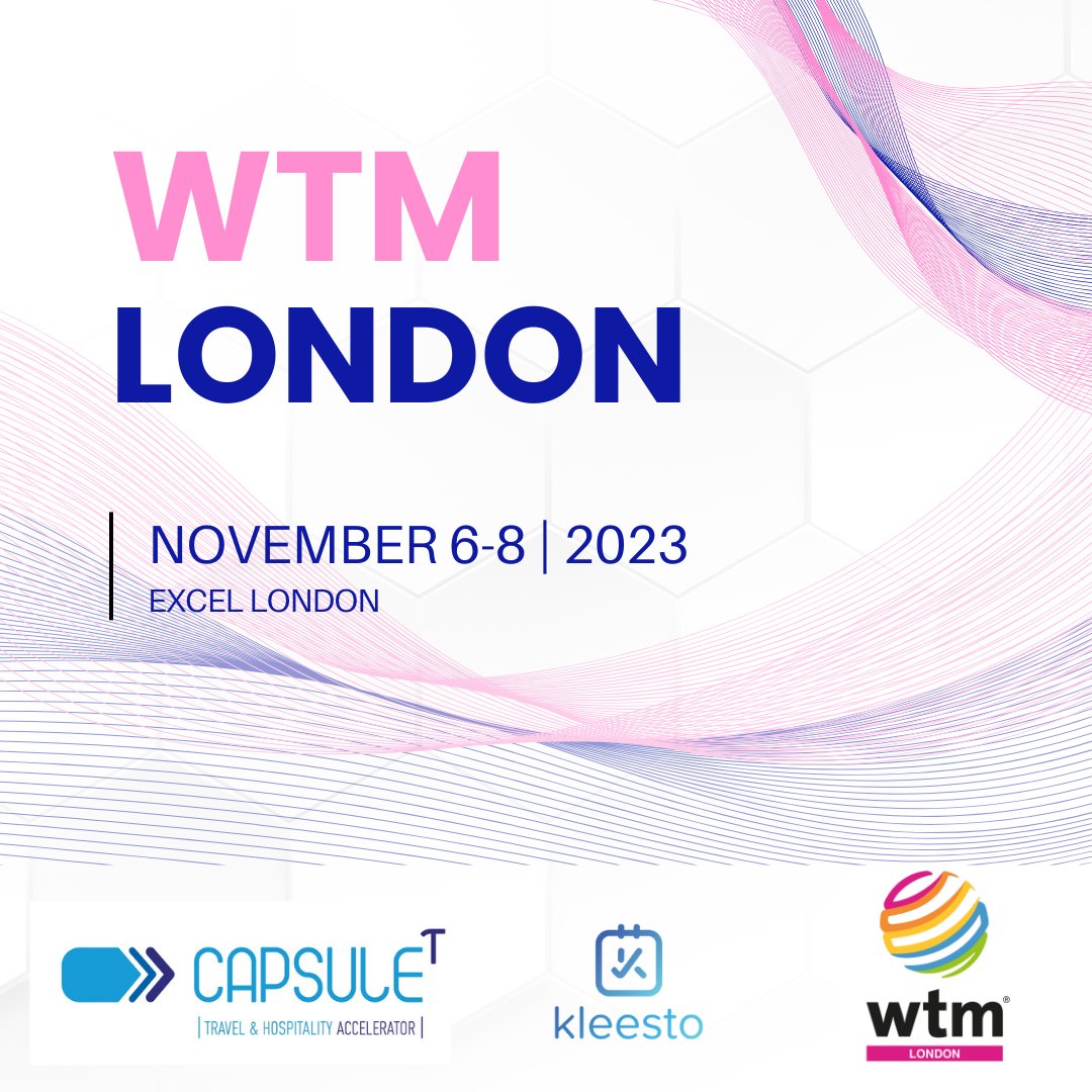 kleesto's tweet photo. 🌍✈️ Are you ready for the journey of innovation at WTM London?
We partner with @capsuleaccelerator , the accelerator that launches travel startups to new heights!
💬 Send us a message to schedule a meetup at our booth!

#kleesto #WTMLondon2023 #TravelTech https://t.co/quscrB4tOM