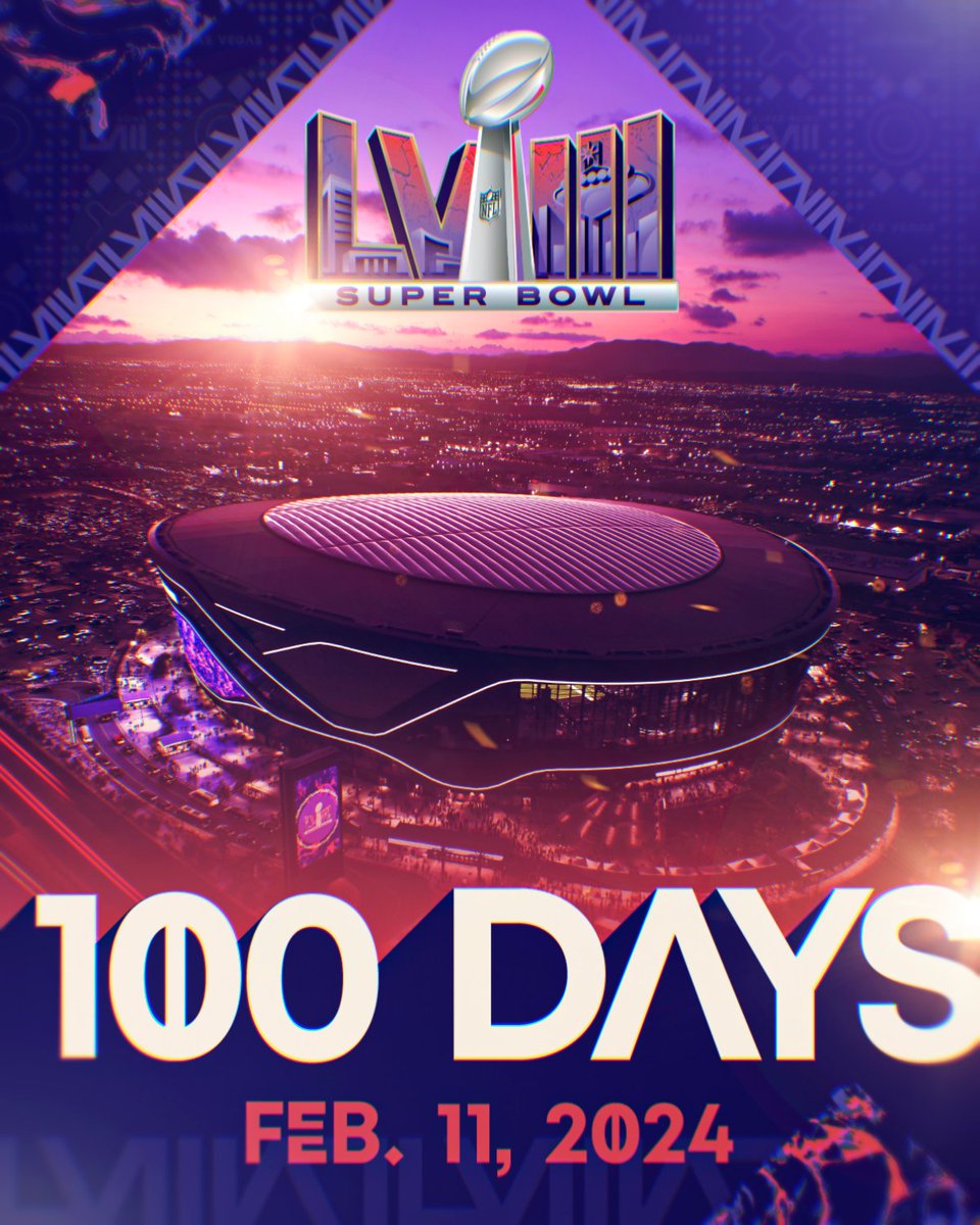 Las Vegas is on the Clock as the Countdown to Super Bowl LVIII Begins