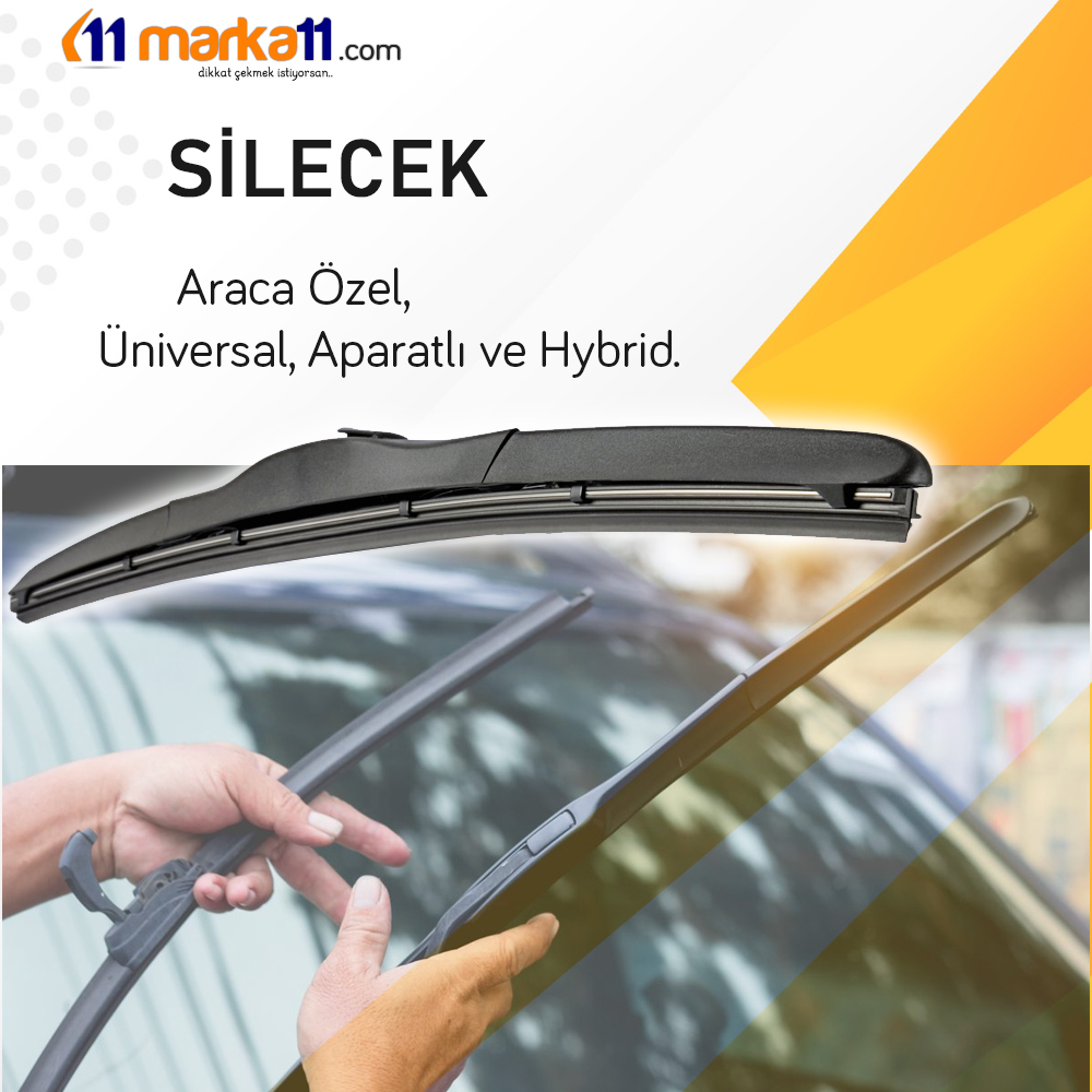 Aracınız için Silecek ve daha fazlası marka11.com da!
Oto Silecekler sürüş sırasında ön ve arka camı temizlemenize ve görüş açınızı genişletmenize yardımcı olur. Sileceklerinizi 6 ayda bir veya her sezona girildiğinde yenilemeyi unutmayın..
#Silecek #AracaÖzelSilecek