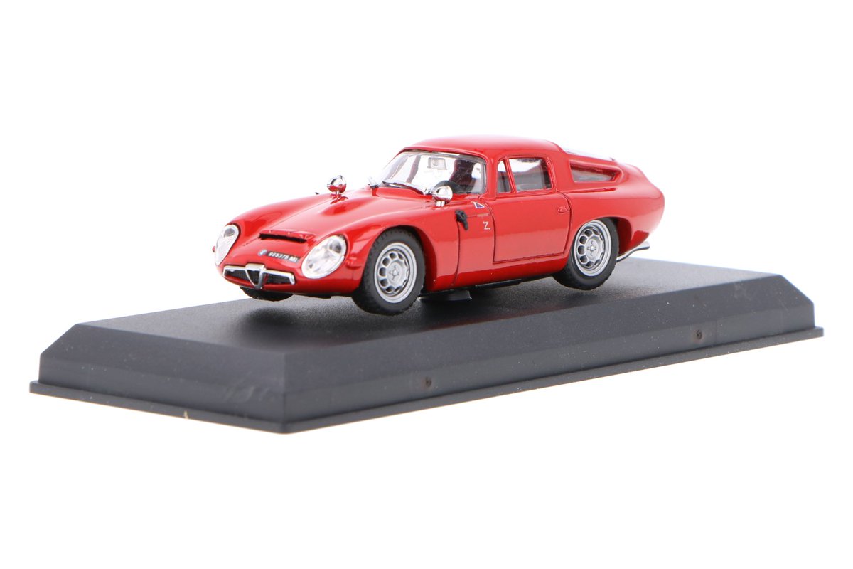HModelcars's tweet image. Nieuw: Alfa Romeo TZ 1 Prova #AlfaRomeo #BestModel #Personenautos #Oldtimers #Sportwagen #Coupé #modelcars houseofmodelcars.com/nld/product/al…
