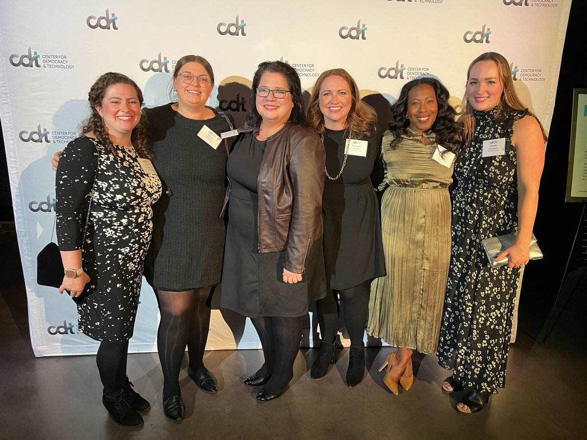 GlenEchoGroup's tweet image. It was great to see the tech community last night at #TechPromCDT! Thanks to @CenDemTech for hosting such a fun event celebrating policy and tech as forces for good.