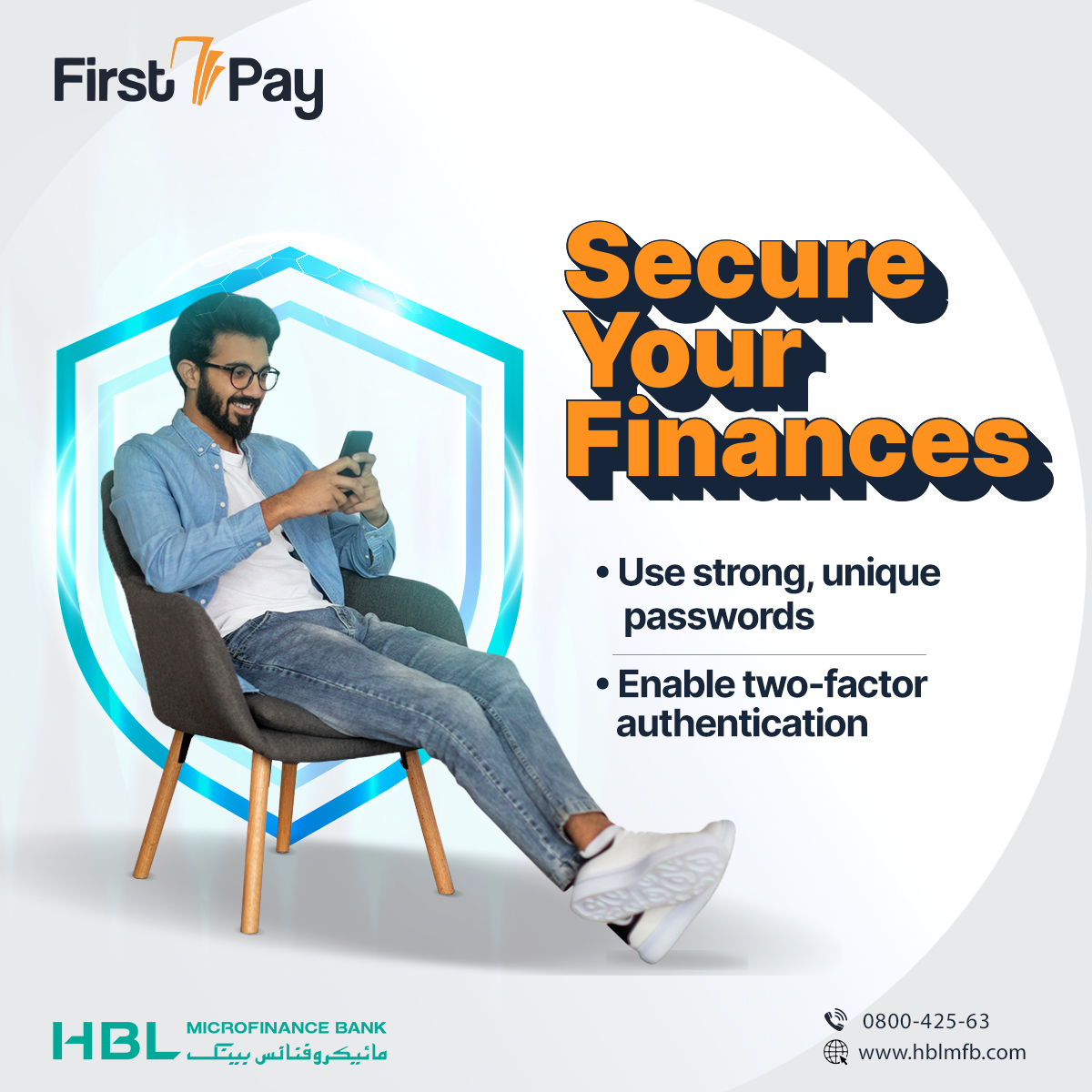 FirstPayHBLMFB's tweet image. Safeguard your financial future with FirstPay. Swipe left to discover essential security tips to keep your money protected with #FirstPayFinsights.

Download FirstPay Now:
onelink.to/hblmfbfp

#FirstPay #Finsights #FinancialSecurity