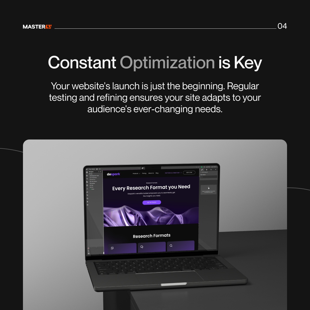 masterly_design's tweet image. 🔄 Constant optimization is key! Learn from Airbnb and adapt to your audience's ever-changing needs. #Optimization #WebDevelopment