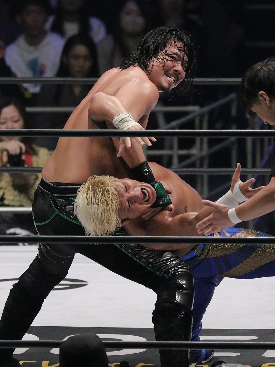v8ost_P's tweet photo. うめき声が聞こえてきそうなバックブリーカー！怖！
#ジェイク・リー #JakeLee 
#noah_ghc #noah_glg
#福岡DS2023 

//2023.10.28 福岡国際センター https://t.co/CPDinPZH9a