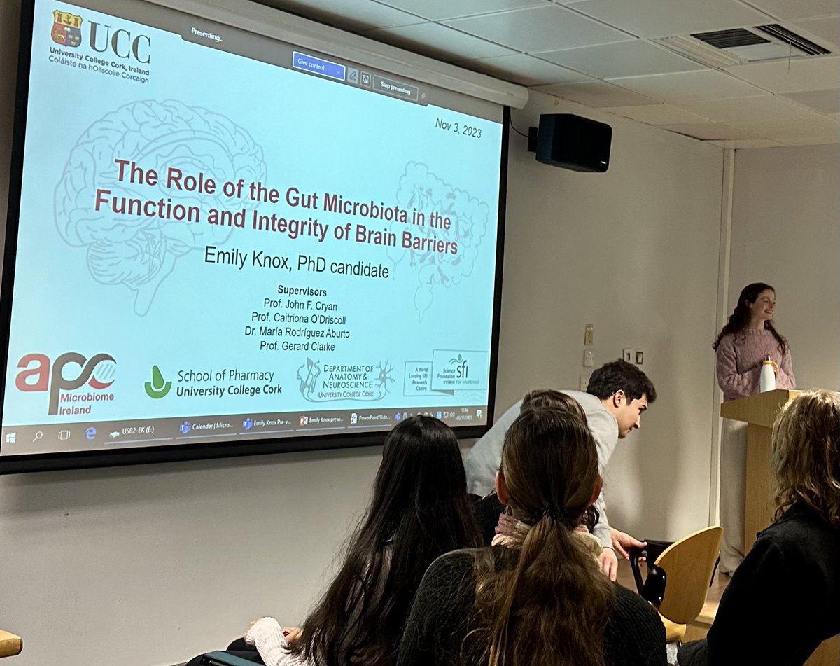 John F. Cryan (@jfcryan) on Twitter photo Huge congrats to Dr. Knox who successfully defended her PhD today.
It has been a real pleasure having you in the group-marathon is over
Thanks to examiners <a href="/mattcampbelltcd/">Matthew Campbell</a> & <a href="/bannerboyo/">Brendan Griffin</a> -Pictured with all 4 proud supervisors <a href="/isen_gard/">María R. Aburto</a> <a href="/UCCpsychiatry/">UCCpsychiatry</a> Caitriona O’Driscoll & I. Huge congrats to Dr. Knox who successfully defended her PhD today.
It has been a real pleasure having you in the group-marathon is over
Thanks to examiners <a href="/mattcampbelltcd/">Matthew Campbell</a> & <a href="/bannerboyo/">Brendan Griffin</a> -Pictured with all 4 proud supervisors <a href="/isen_gard/">María R. Aburto</a> <a href="/UCCpsychiatry/">UCCpsychiatry</a> Caitriona O’Driscoll & I.