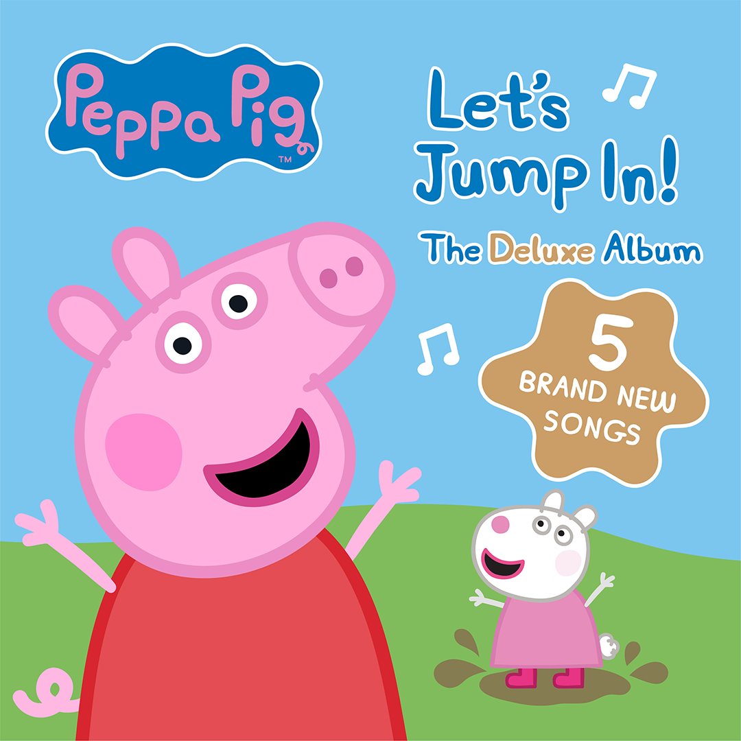 Let your little ones know, Peppa's NEW Let’s Jump In Deluxe album is out NOW! 🎧 Stream here:
orcd.co/letsjumpindelu…