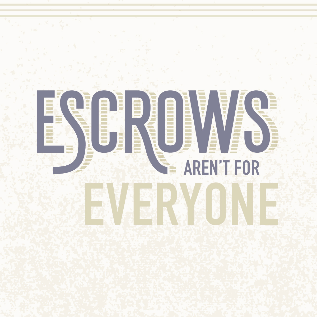 Escrow involves a third party holding funds until obligations are met, providing peace of mind. However, others may find the fees and delays unnecessary. It comes down to personal preference and trust between parties. #EscrowServices #PersonalPreference #TransactionSecurity