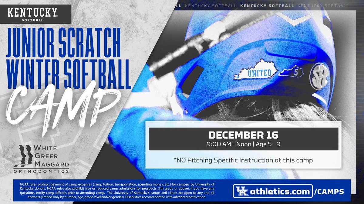 UKsoftball's tweet photo. Coming soon! 👀 
It’s the most wonderful time of the year! Surprise your Junior Wildcat with an early holiday gift 🎁 https://t.co/MWw9mGktBW