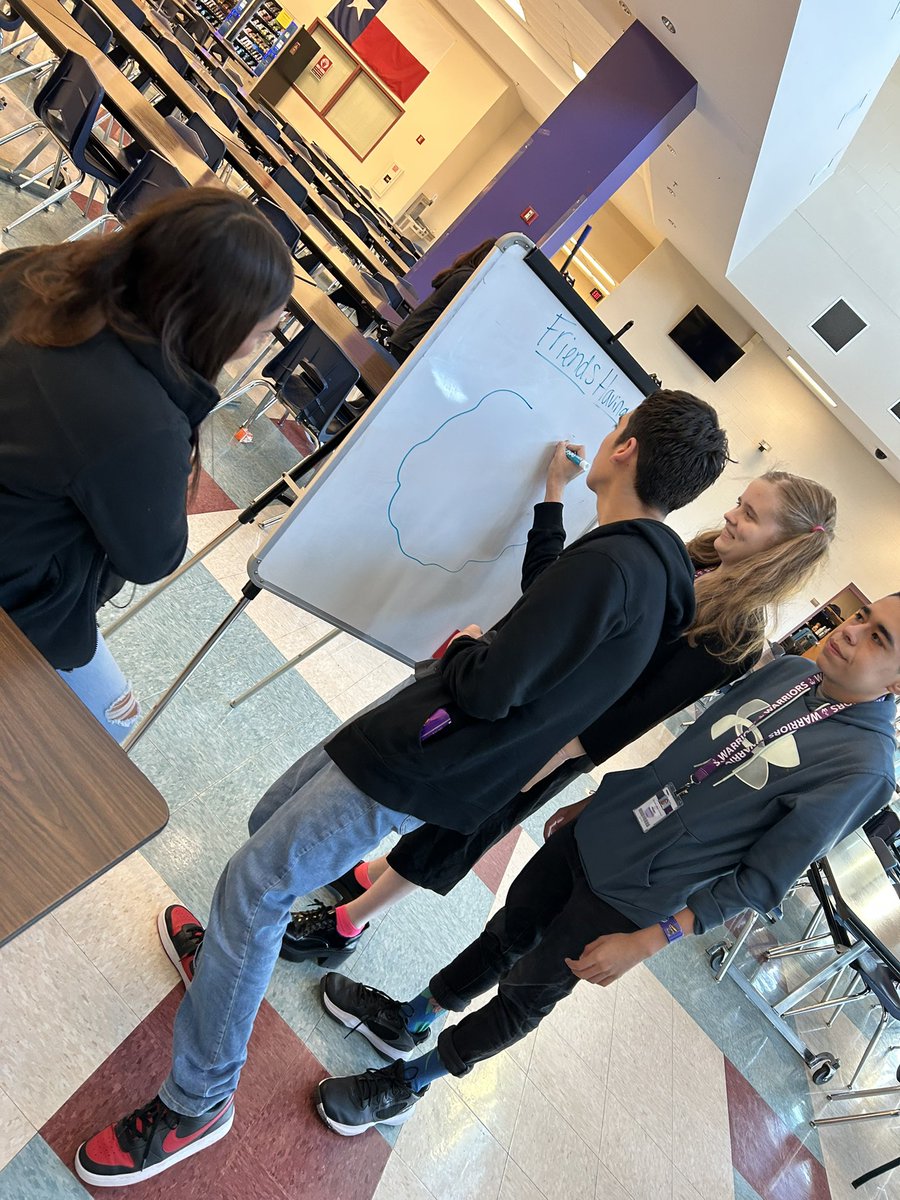 msalliesilva's tweet photo. Friends having fun! More pics! #ale #nisd #sped #inclusion #allmeansall #warrenhs https://t.co/NoOrrpUij6