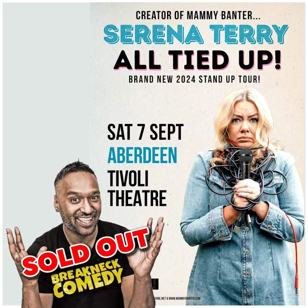 🎟🎉WOW, well done Naz @BreakneckComedy! @MammyBanter SOLD OUT at the Tivoli Theatre in 33 minutes!🤩 For those of you who were lucky enough to get tickets, we'll see you in September!🙌