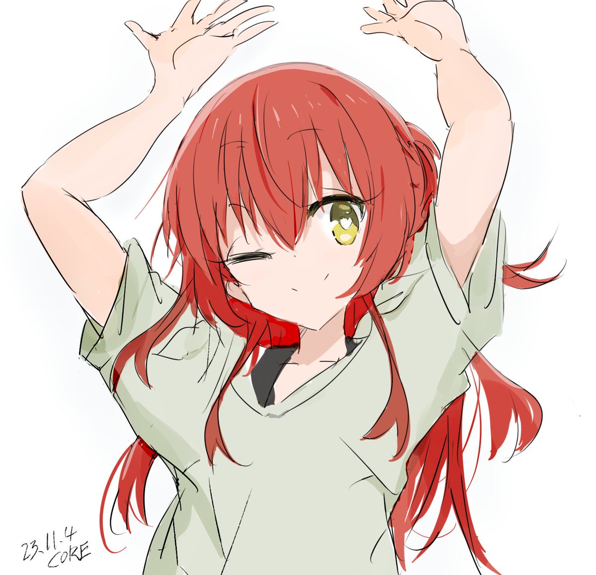 「喜多、いくよ! #ぼっち・ざ・ろっく」|COREのイラスト