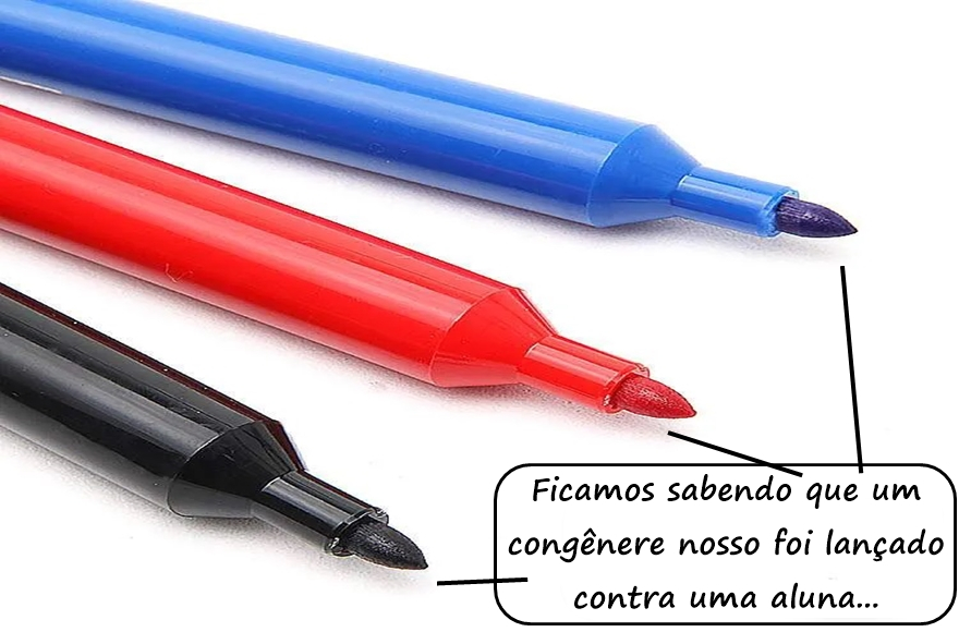 espacovital's tweet photo. Um pincel atômico atirado pelo professor contra estudante
"...deferindo uma reparação cível de R$ 7 mil. Estimativamente, com os juros retroagindo ao momento do ilícito (2015) a indenização se aproxima dos R$ 20 mil. (O cálculo não é oficial)."
https://t.co/PHaXDh5V6c https://t.co/pRBSG7Xdho