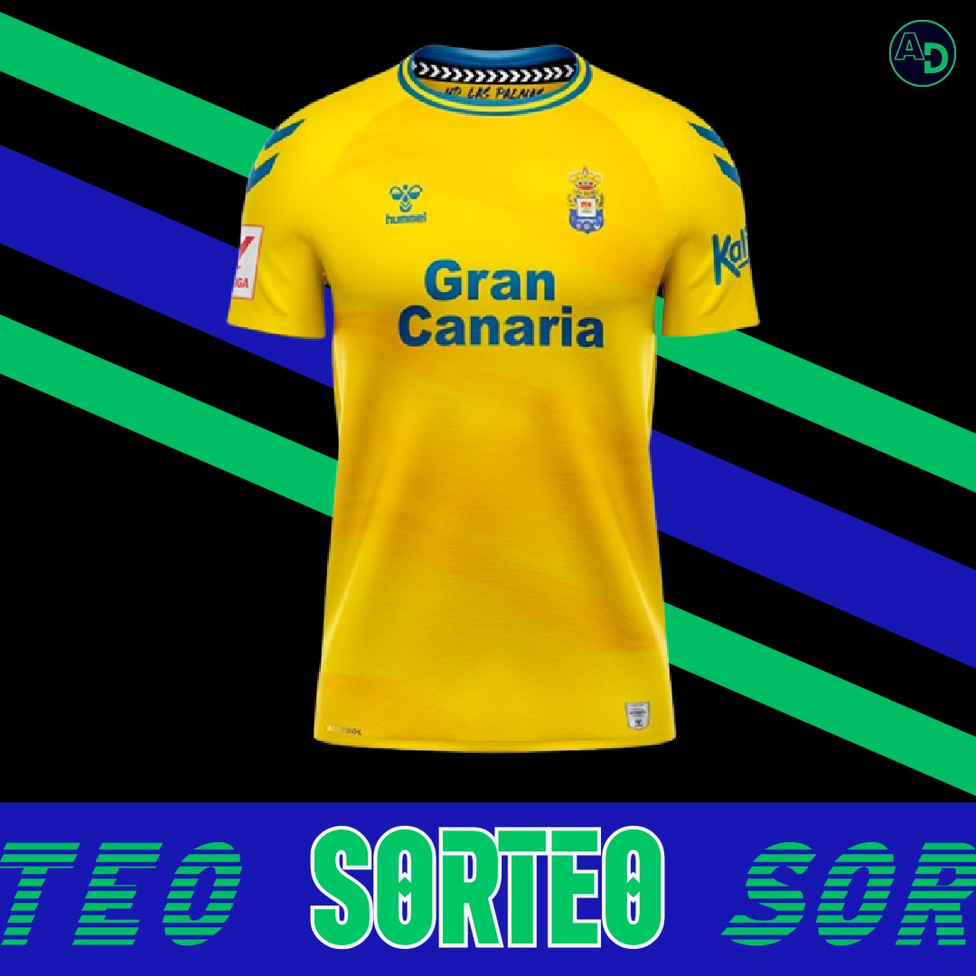 AfDeportiva_'s tweet photo. 🎁 𝐒𝐎𝐑𝐓𝐄𝐎 𝐂𝐀𝐌𝐈𝐒𝐄𝐓𝐀 𝐋𝐀𝐒 𝐏𝐀𝐋𝐌𝐀𝐒

📌 Si esta noche Las Palmas gana con gol de Marc Cardona o Kirian Rodríguez, sorteamos una camiseta del equipo ‘Pío-Pío’.

⚠️ Condiciones para participar:

1️⃣ RT
2️⃣ FOLLOW

🍀 ¡Mucha suerte a todos los participantes! https://t.co/R5GzsNLcCN