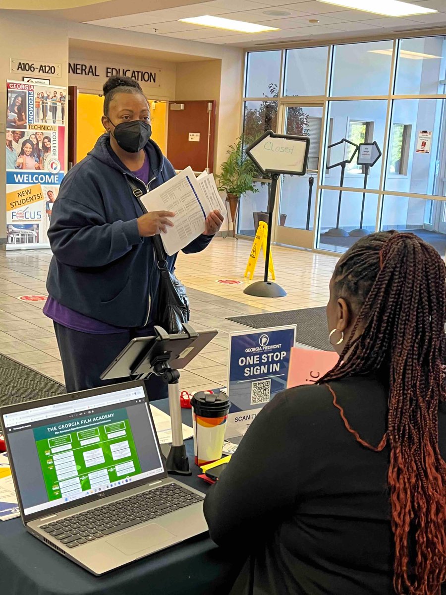 GoGPTC's tweet image. Our One-Stop Enrollment Event is going on now till 2PM. Admissions, financial aid, advising…you name it! Come by and we’ll get you set up for Spring ‘24. 

#GPTCConnects 
#GoGPTC