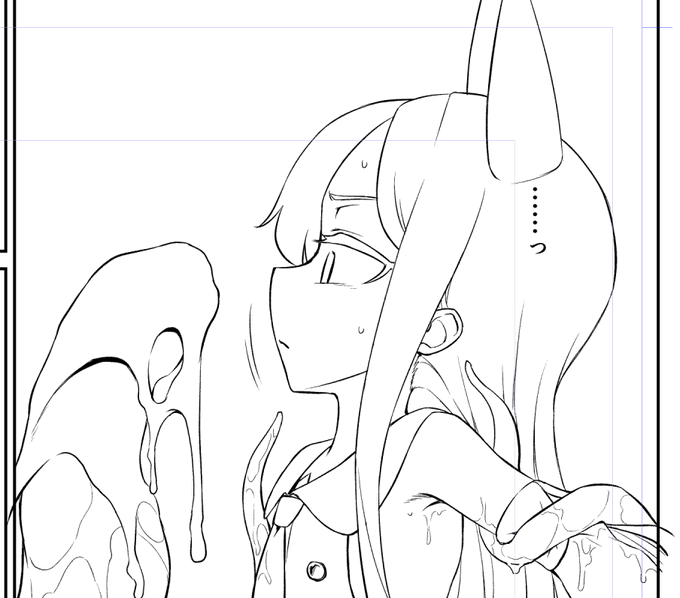 進捗 キャラペン5/50これはなんだかドロドロしたものとお見合いをしている百合園セイア 