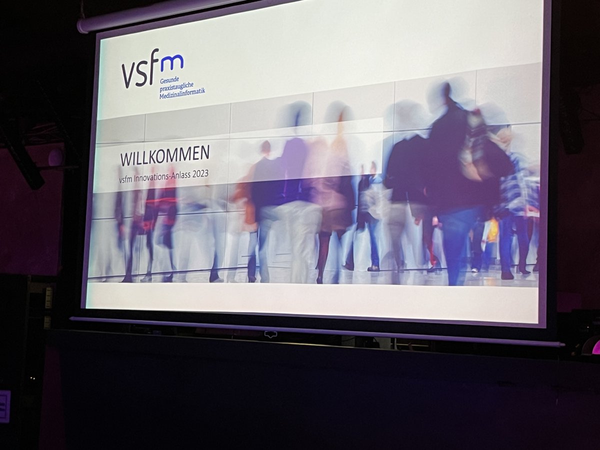 Der Innovationsanlass des VSFM vsfm.info ist die ideale Austauschplattform im Schweizer Gesundheitswesen <a href="/andrisilber/">Andri Silberschmidt</a> <a href="/alfredangerer/">Alfred Angerer</a> #ehealth #innovation #Software