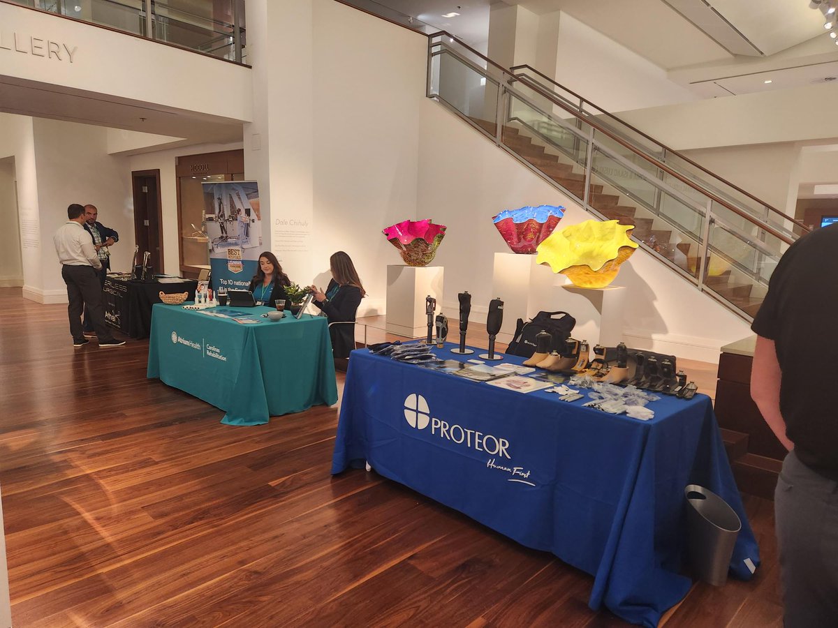 AtriumMSKI's tweet photo. Just a glimpse of a few of our sponsors sharing at @GCCO_CLT Thank you!! #GCCO2023 #AtriumMSKI https://t.co/1cLO6vSDki
