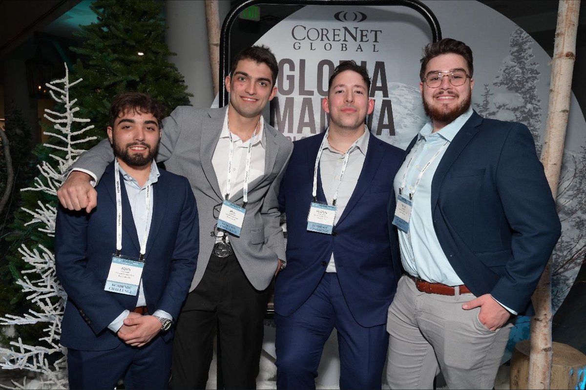 wentworthinst's tweet photo. School of Management students in the #ConstructionManagement program attended the #CoreNetGlobal Summit held in Denver, Colorado to compete in the Academic Challenge Competition. 

They were victorious and came in first place!🥇🏆👏

#WentworthInstituteofTechnology #CNG23Denver https://t.co/MTYyzYxs8r