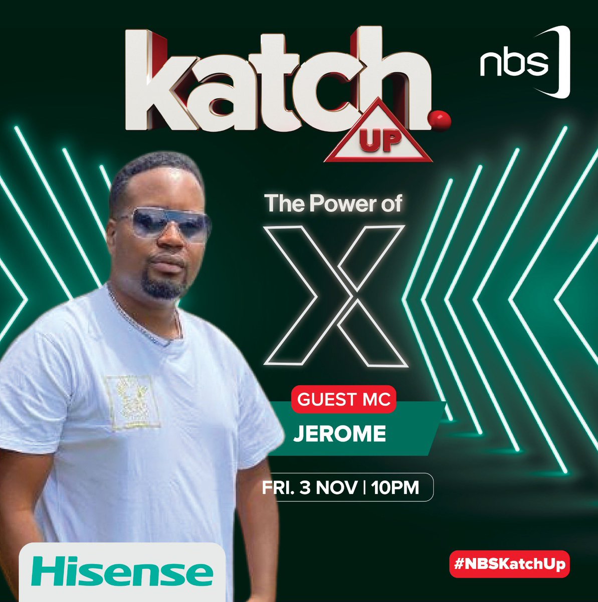 Our MCs are ready to bring the best Friday entertainment for you. Join @vianaindi1, @mccasmir, and @MCJEROMETING from 10 pm only on @nbstv and the @afromobileug app for non-stop vibes.

#NBSKatchUp #ThePowerOfX