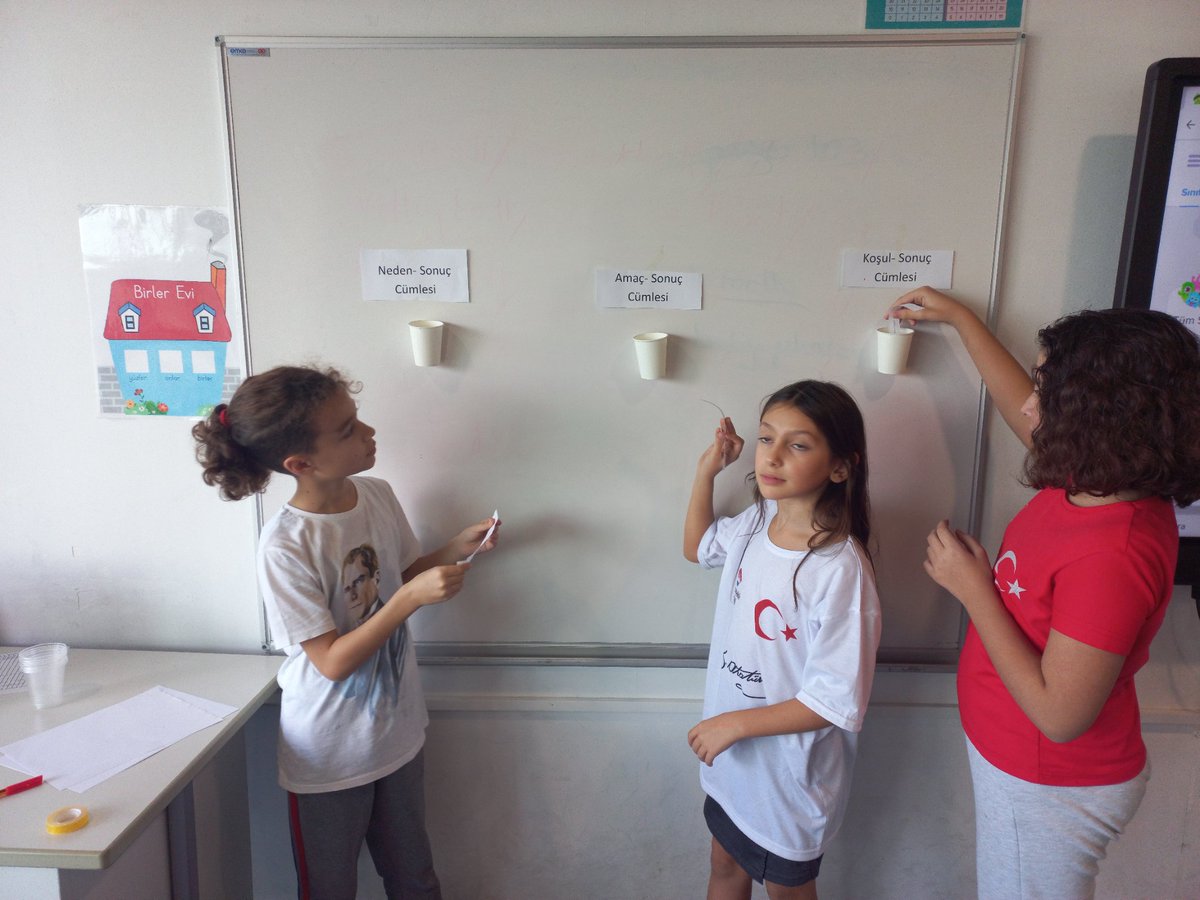 Dördüncü sınıflarımız ile neden-sonuç cümleleri,  amaç-sonuç cümleleri ve koşul sonuç cümlelerini eğlenceli etkinliğimizle pekiştirme çalışmaları yaptık. 🥰
<a href="/BkOmerli/">BK Ömerli Kampüsü</a> <a href="/mturanoznacar/">Mehmet Turan ÖZNACAR</a> <a href="/gkhnsntrkbk/">Gökhan ŞENTÜRK</a> <a href="/bahcesehir_k12/">Bahçeşehir Koleji</a>