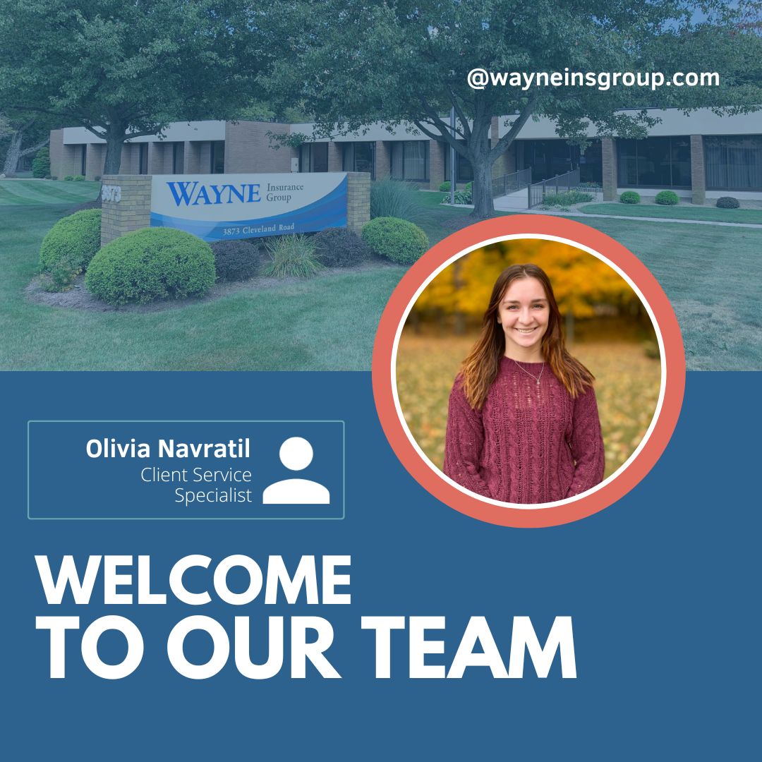 WayneInsGroup's tweet photo. Please join us in welcoming Olivia Navratil to our Wayne Insurance Group team.

Olivia joins us as a Client Service Specialist.

#welcometoourteam #welcome #newemployee #wayneinsurancegroup https://t.co/RVsko4bHcI