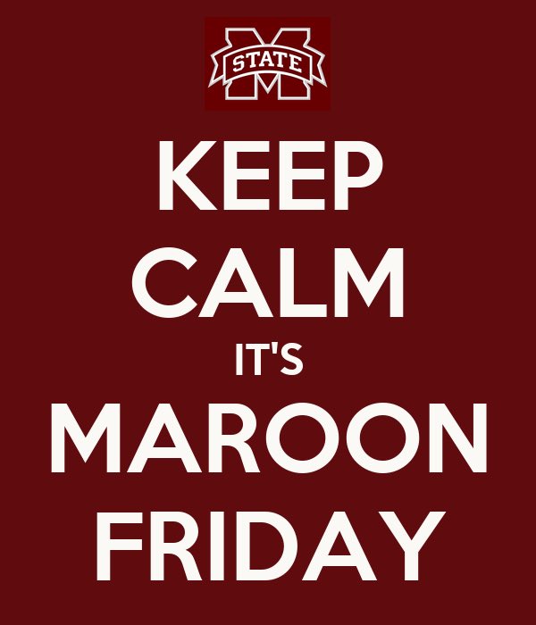 bobwillard85's tweet photo. Bulldog Fans, it’s maroon friday! Hopefully we actually win a damn game this weekend. Cannot wait to watch the Dawgs take on the Cats from the best seats in the house in Davis Wade! #gridironclub https://t.co/C6dXvEmkEM