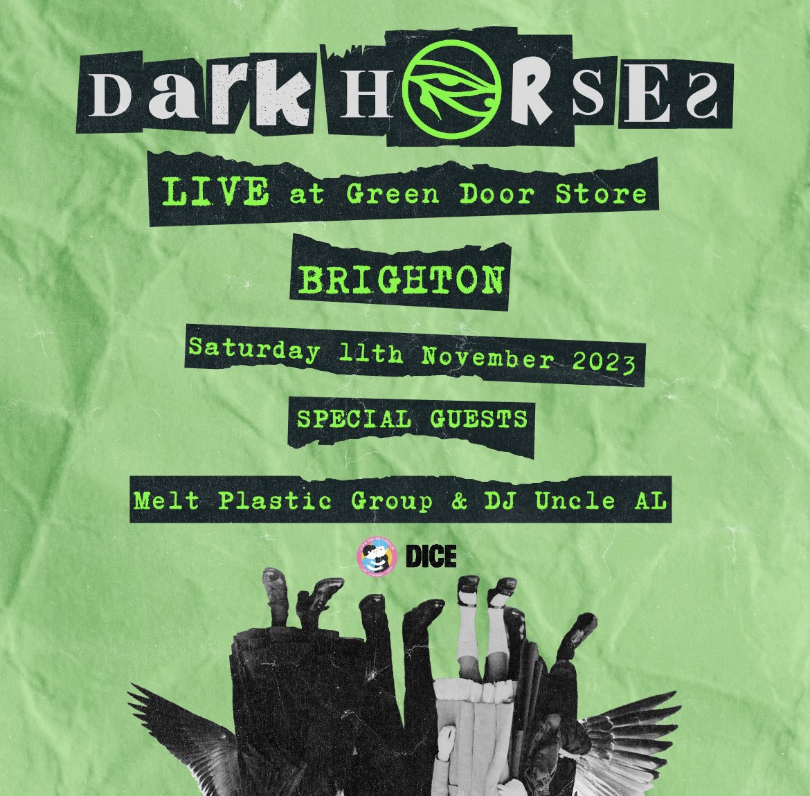 BRIGHTON - we can’t wait to join you for some Saturday night frivolities! - SAT 11th NOV with our friends @melt_plastic_group and #darkhorses photographer <a href="/giblove/">Ali Tollervey</a> <a href="/greendoorstore/">Green Door Store</a> - get your tickets on <a href="/lovethyneighbr/">Love Thy Neighbour</a> or <a href="/dicefm/">DICE</a> before they sell out! link.dice.fm/BS7MJ4JCqEb