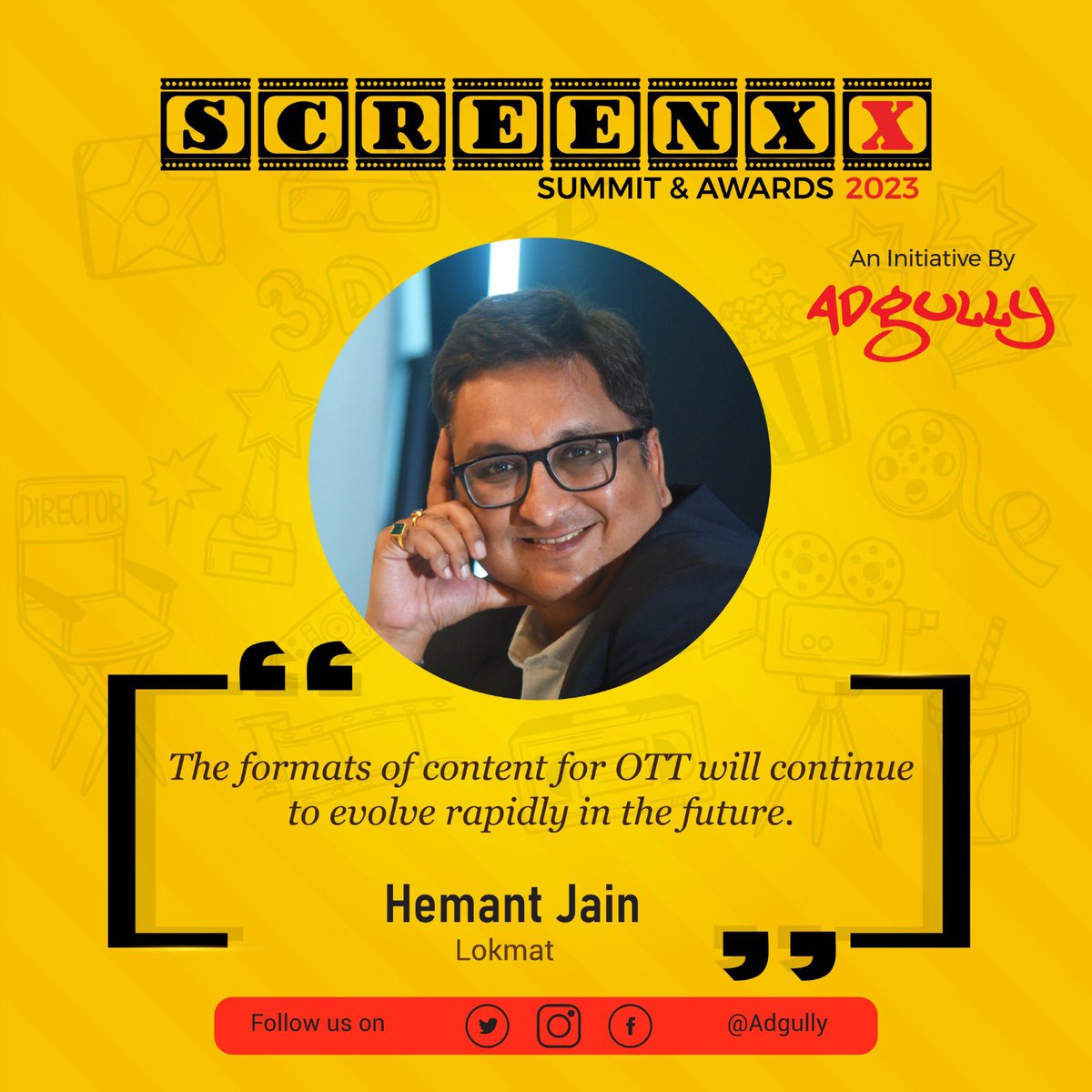 Hemant Jain at #SCREENXX2024 sharing a few insights -

#SCREENXX #Screenxxawards #Screensummit #marketing