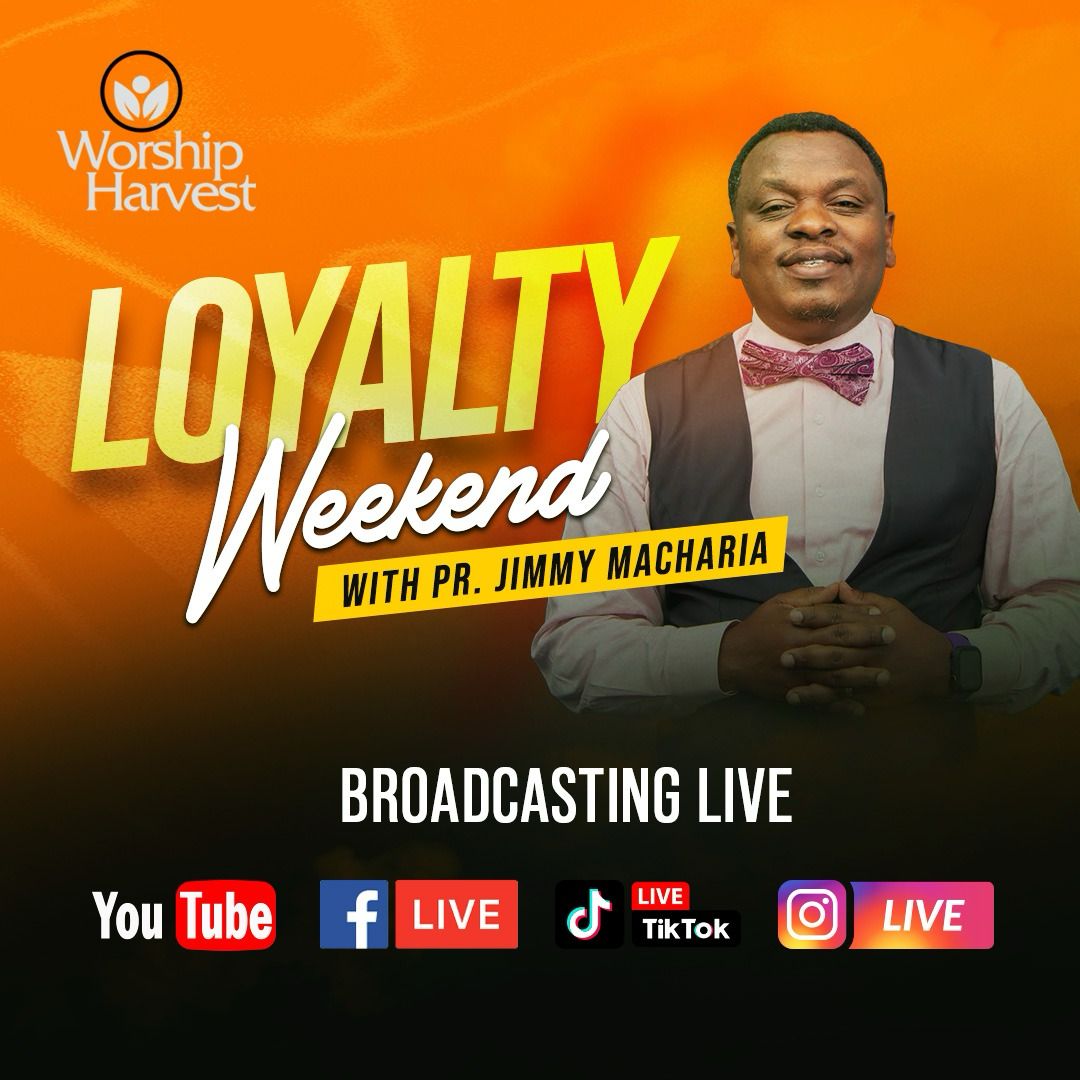 worship_harvest's tweet photo. The long-awaited #LoyaltyWeekend with Pr. Jimmy Macharia is here!!!

💻YouTube:
https://t.co/bil0GP7cjo
📱Facebook:
https://t.co/PmBZdkrDEQ
📻Harvest Radio:
https://t.co/Zez2vpUT6y
📺 HarvestTV :
https://t.co/uYMUv3UODA
💎 Tiktok :
https://t.co/5mH7cBroO1

#WorshipHarvest https://t.co/tDSPxVeYRw