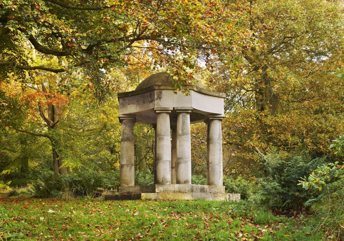 Temple of Apollo, Jupiter Artland, Edinburgh (2005) - Ian Hamilton Finlay