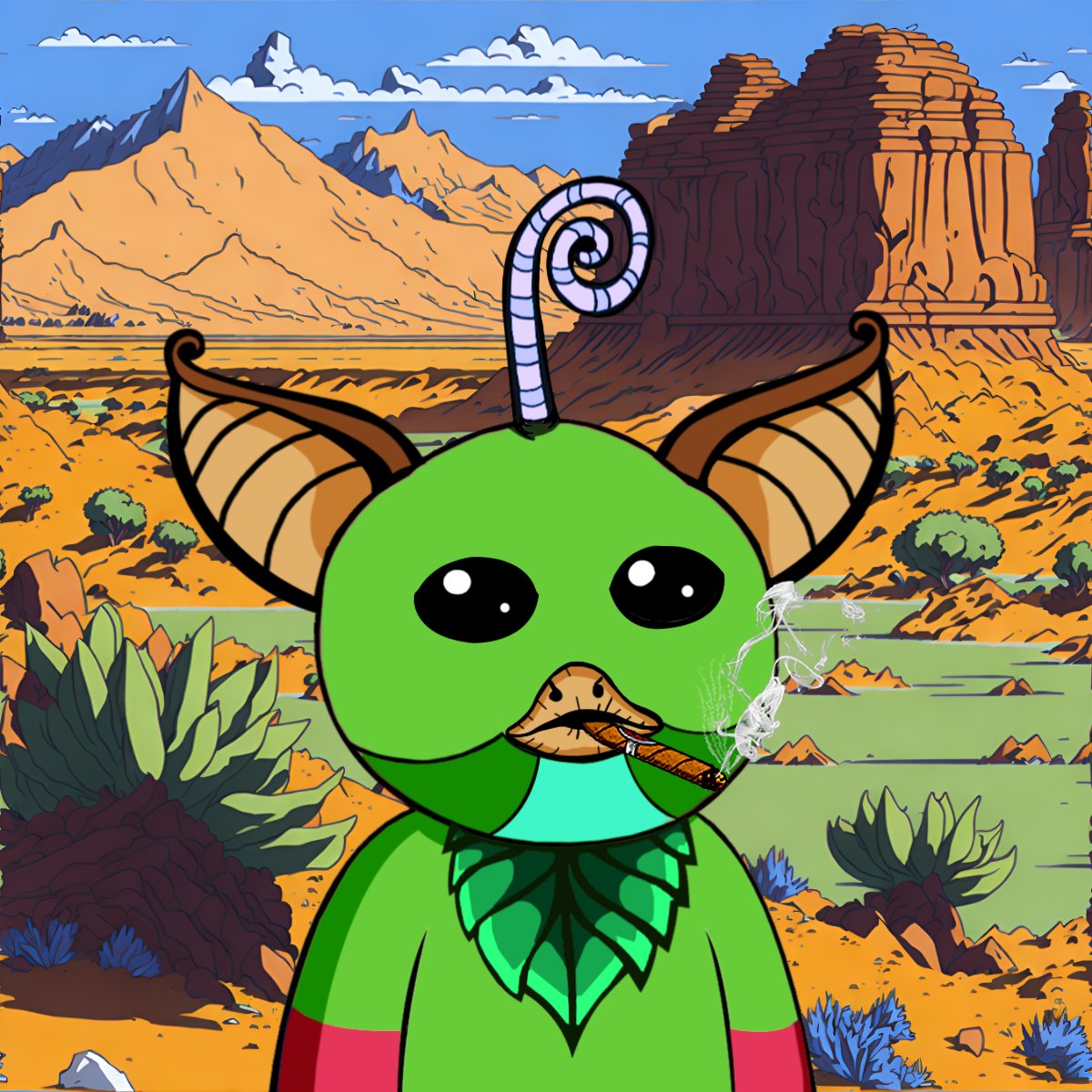 #BUDSMOKERSONLY

Just minted this free ass Wagel. Introducing #39. Living young, wild and free. Living the holistic and vegan lifestyle has transitioned him into another realm. <a href="/TWOBNFTs/">TWOB | RareCITY</a>