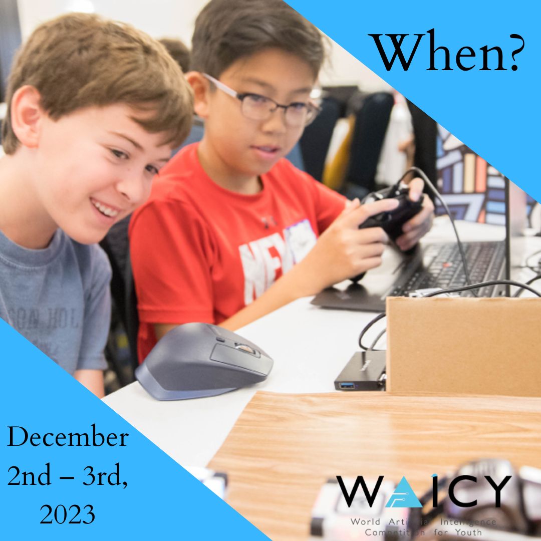 WAICY: Young Minds, Mighty AI Ideas tweet media