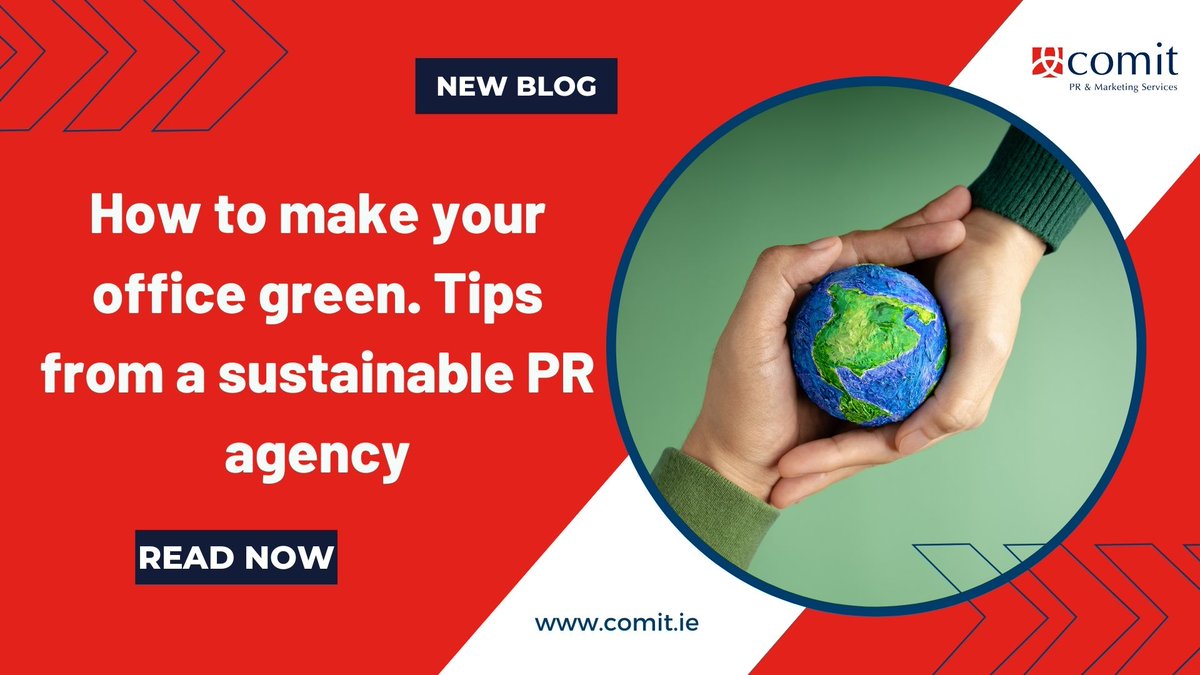 ComitComm's tweet photo. Becoming sustainable may seem daunting, but even the tiniest steps can lead to profound change. Dive into our treasure trove of insights from a sustainable PR agency and transform your office into an eco-friendly haven. #sustainability #greenoffice

https://t.co/W7GHBWZmQS https://t.co/k70ym5Yp1b