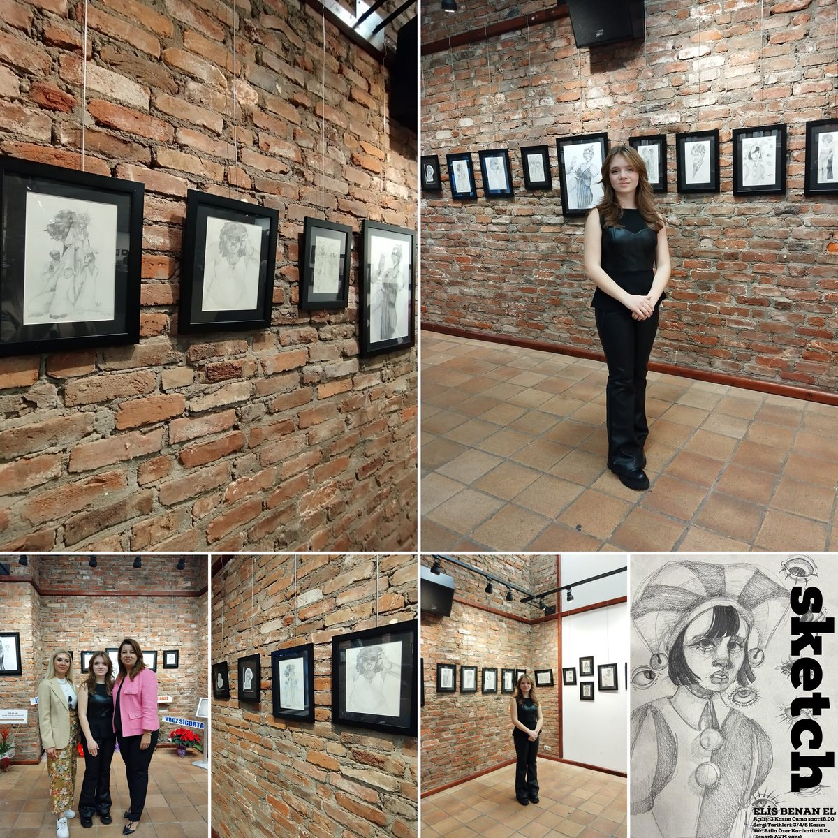 Anadolu Lisesi 9. Sınıf öğrencimiz Elis Benan El ‘in resim sergisini ziyaret ettik. Öğrencimiz Elis Benan’ı tebrik ederiz.