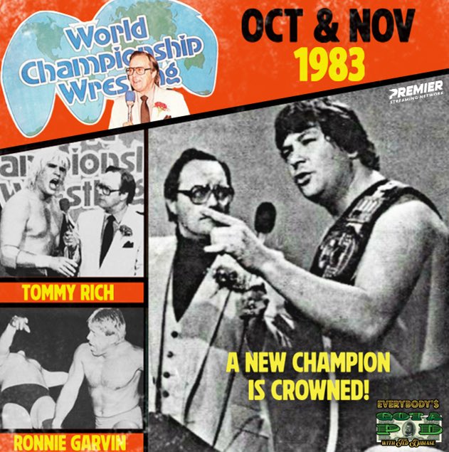TedDiBiasePod's tweet image. The new episode of #EGAP is available NOW!

This week, it’s another look back 40 years to continue the story of @MDMTedDiBiase’s time in Georgia!

Available now on all podcast platforms and commercial free on @WatchOnPremier