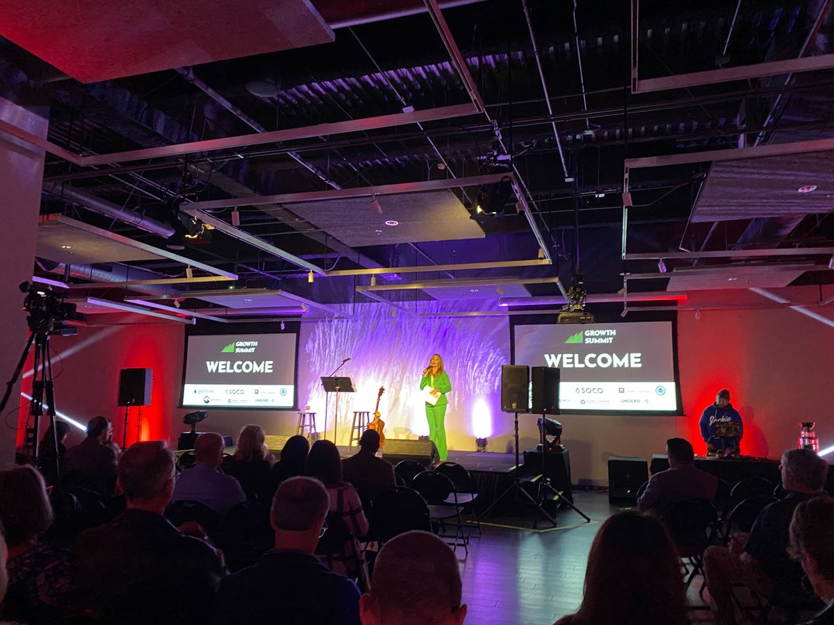 sccompetes's tweet image. Director of #SCTech Jamie DeMent was at GrowCo 2023 Growth Summit this week with over 100 entrepreneurs and community supporters, meeting to grow the Palmetto State&apos;s start up sector!