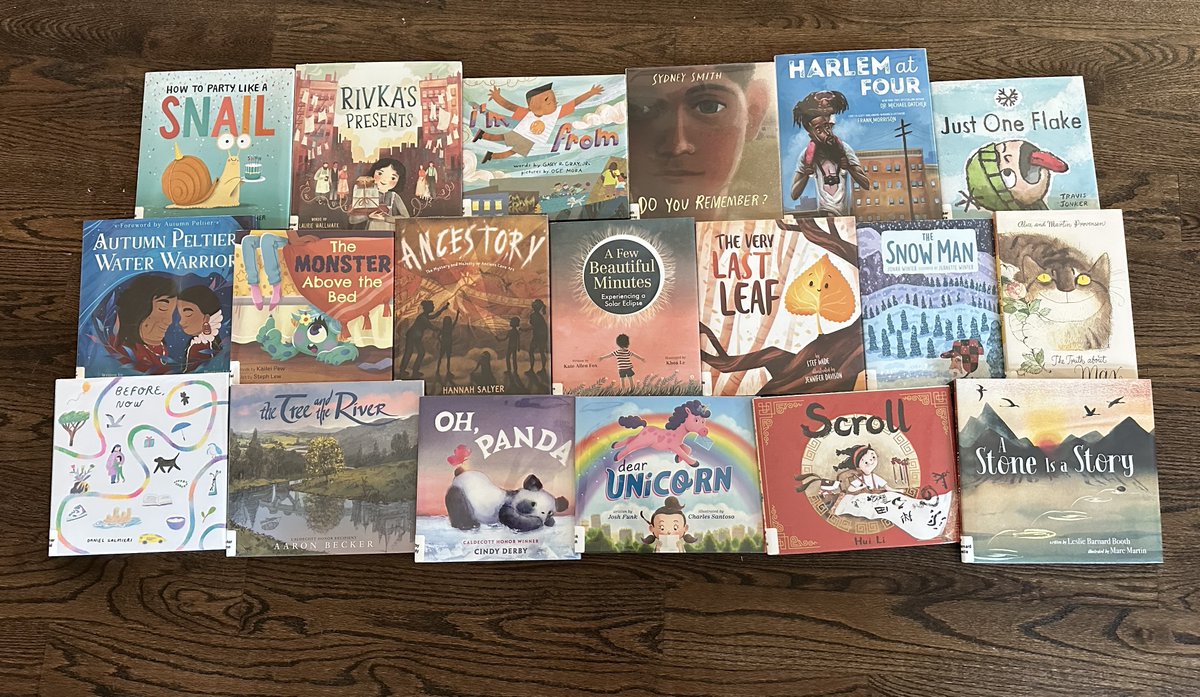 Okay, okay, so I may have gone a little overboard with this week's #libraryhaul. But who can resist any of the gems in this extra large #kidlitbookstack? 📚💎