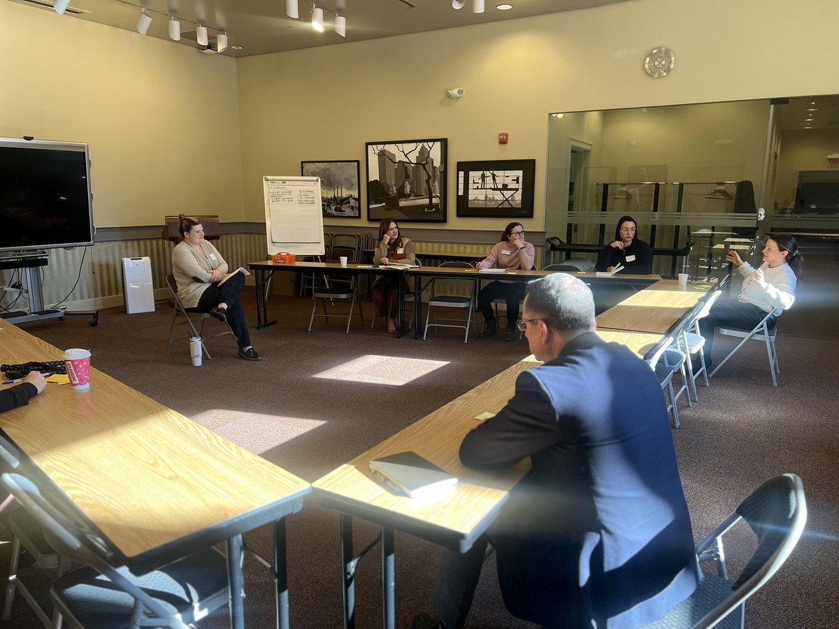 Freedom dreaming is being intentional about the unlearning process. Shout out to the grantees, <a href="/CFSchoolsRI/">CF Schools</a> , Equity Institute, RIC, <a href="/universityofri/">URI</a> , for modeling vulnerability at the <a href="/RIFoundation/">Rhode Island Foundation</a>’s Quarterly Diversifying the Teacher Workforce Convening. #breakingsilos