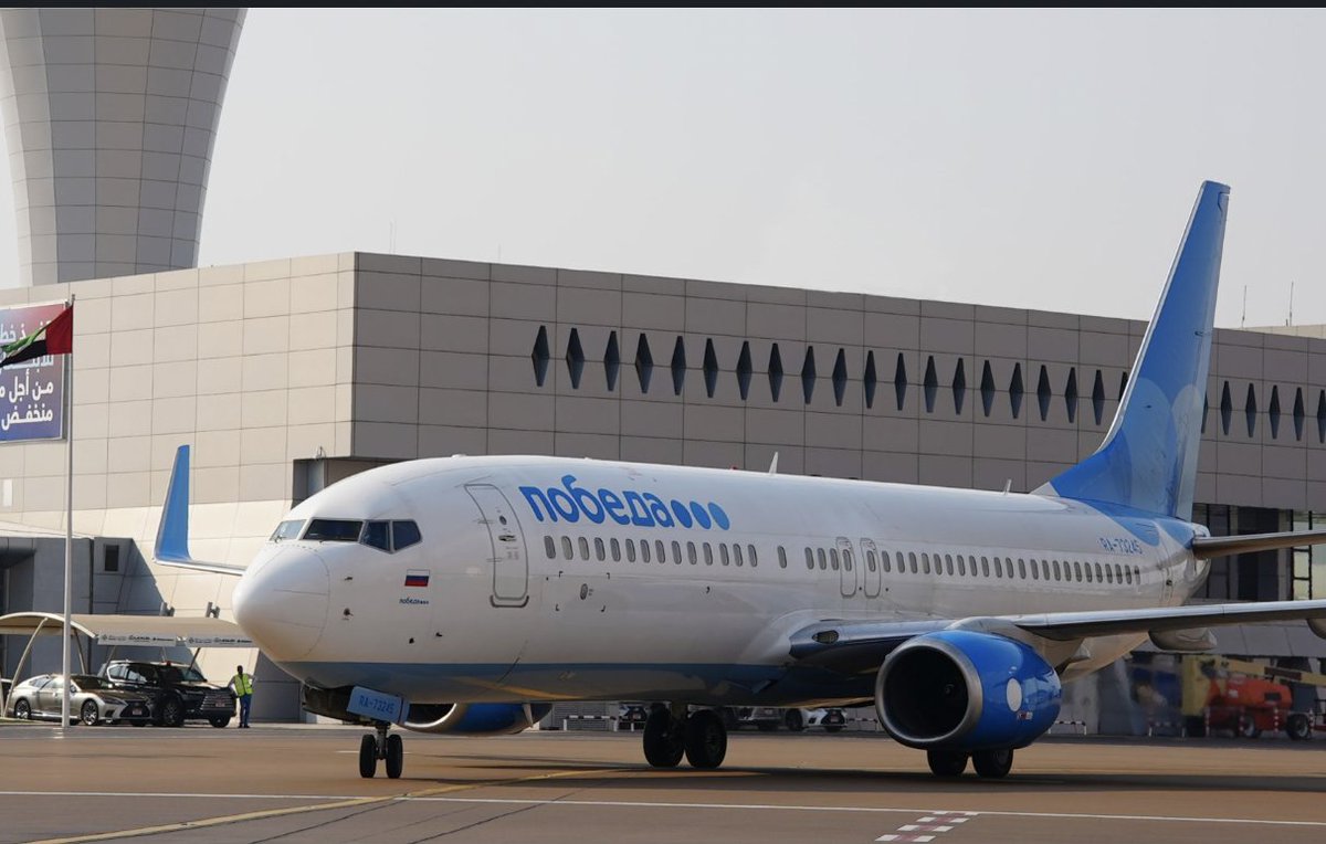 Gate7aviation's tweet photo. Le démarrage des opérations de Pobeda au terminal A renforce encore les options de vols à bas prix entre l’aéroport international de #Moscou Vnoukovo et #AbuDhabi #победа #podeba https://t.co/3QBKpDbXW0