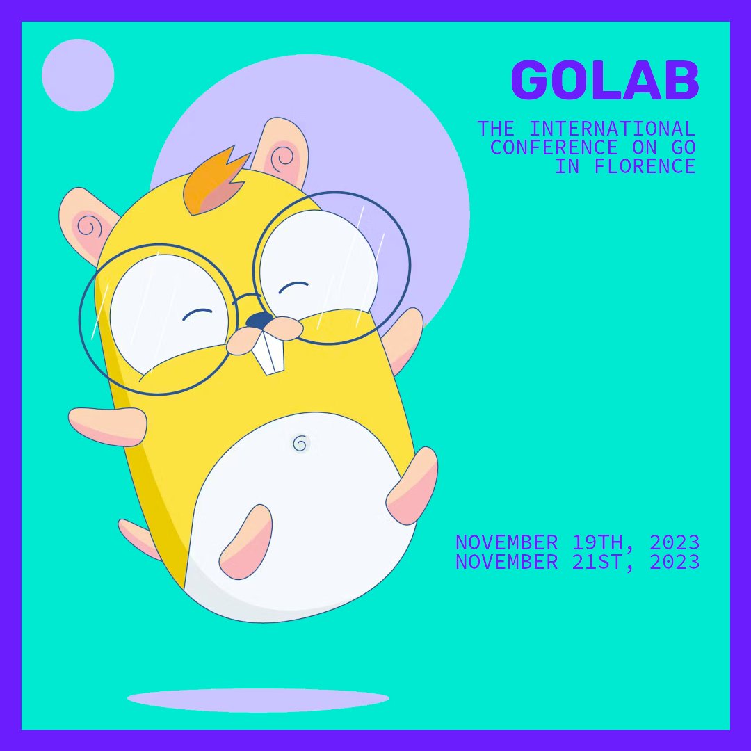 The countdown has begun! ⏰
In just 13 days, #GoLab2023 will illuminate #Florence  with the brightest minds in the tech field. 
We can't wait to welcome you to this incredible adventure! 
#GoLab #Tech #Florence #GoLang #GoProgramming